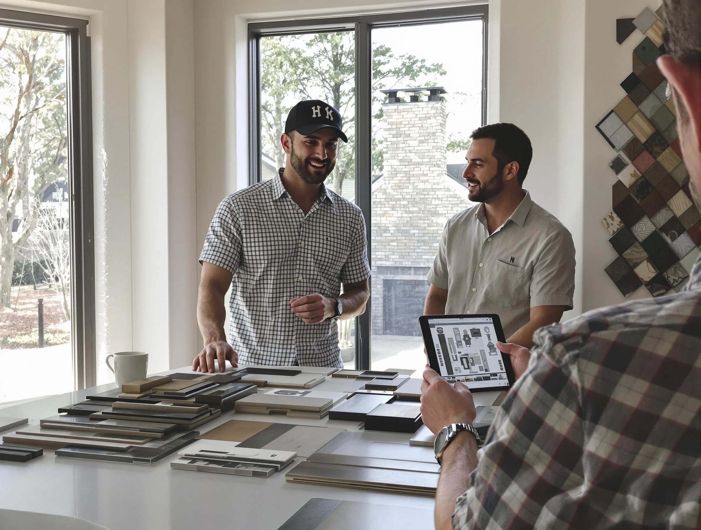 La Vergne Chimney Sweep remodeling a chimney and fireplace in La Vergne, TN