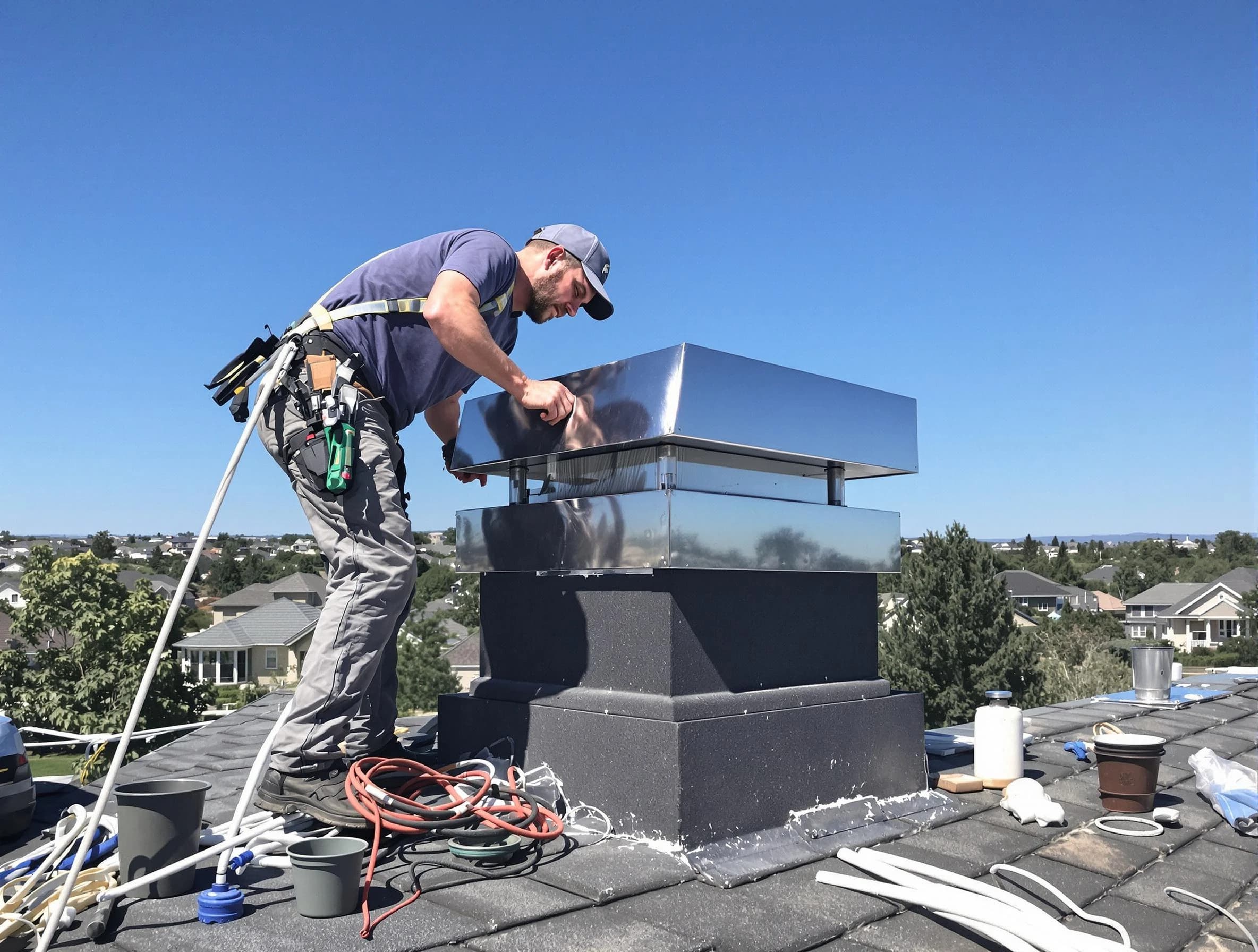 Chimney Cap Services service in La Vergne, TN