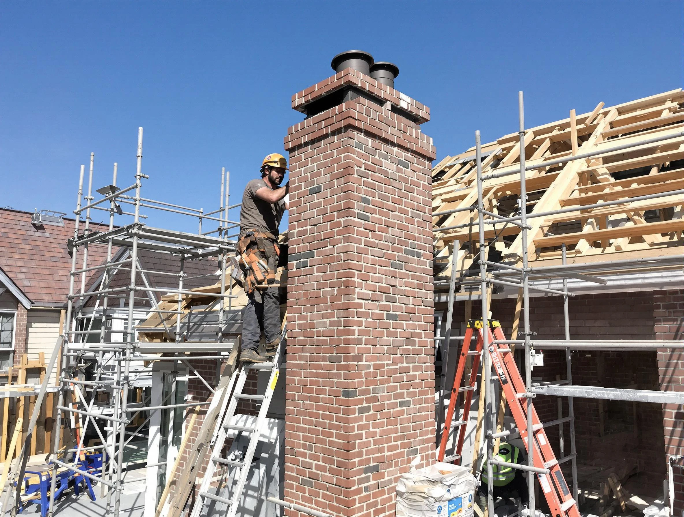New chimney installation completed by La Vergne Chimney Sweep in La Vergne, TN