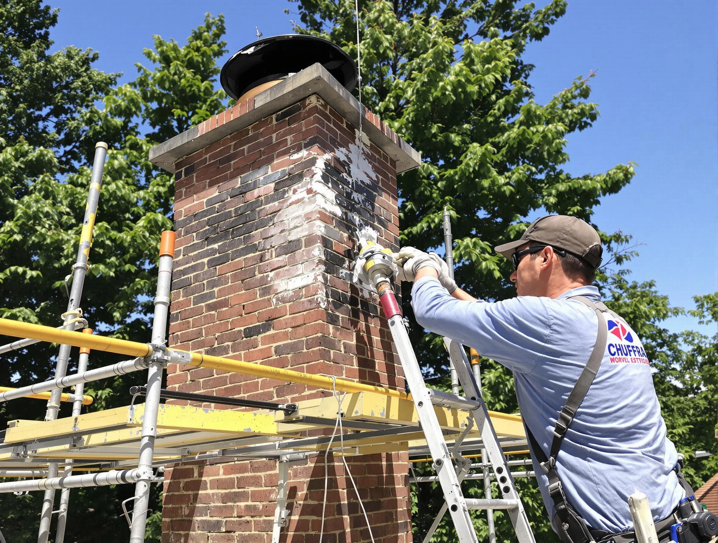 Structural chimney repair by La Vergne Chimney Sweep in La Vergne, TN